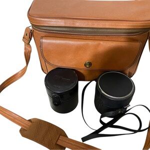 Mystery Camera Bag/Equipment Lot look inside